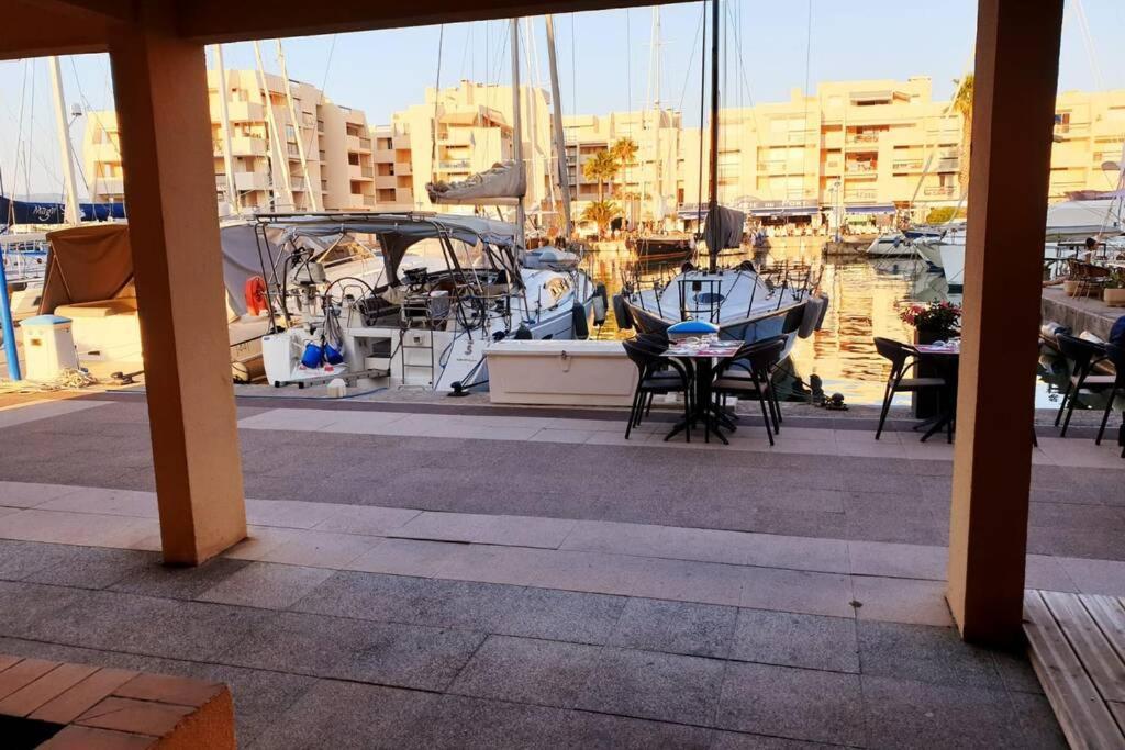 Face Mer Entre Plage Et Marina Bormes-les-Mimosas Exterior photo