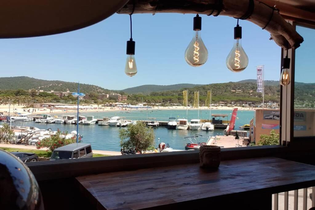 Face Mer Entre Plage Et Marina Bormes-les-Mimosas Exterior photo