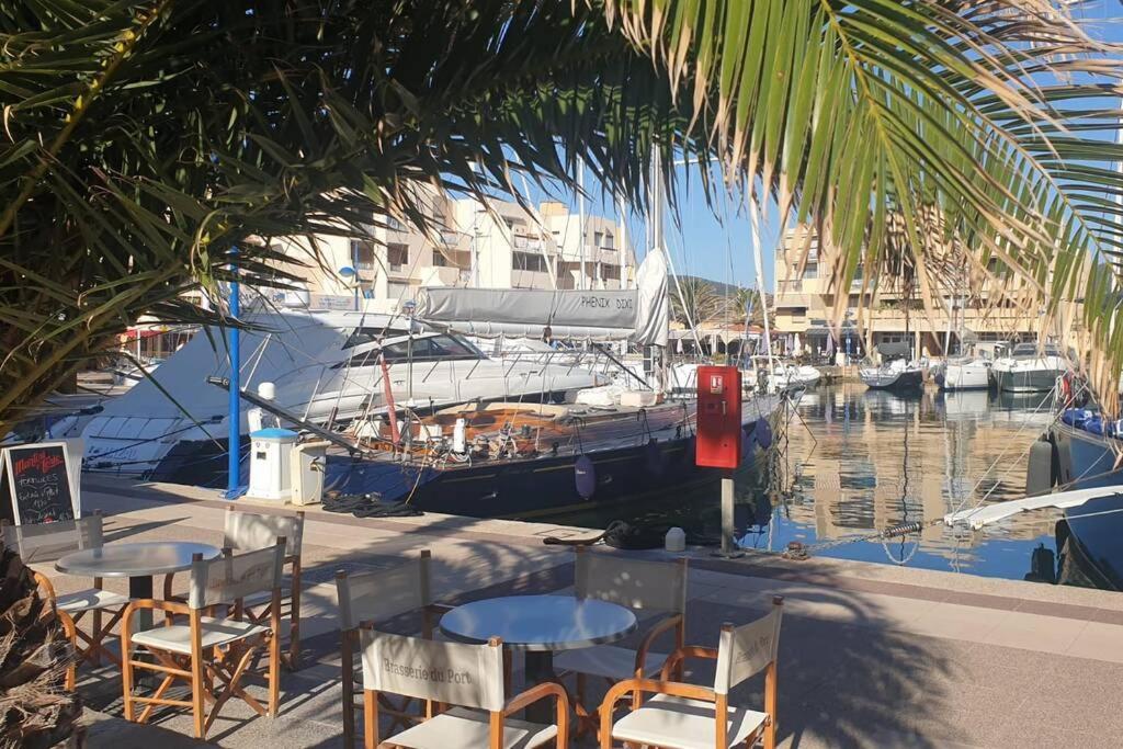 Face Mer Entre Plage Et Marina Bormes-les-Mimosas Exterior photo