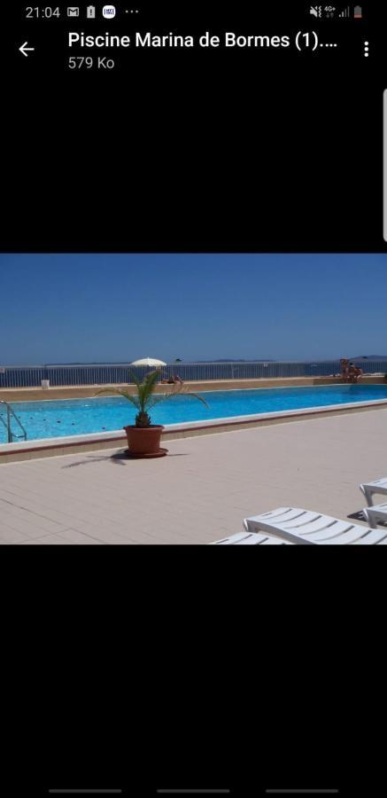 Face Mer Entre Plage Et Marina Bormes-les-Mimosas Exterior photo